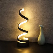 Carregar imagem no visualizador da galeria, Luminária Espiral LED Minimalista