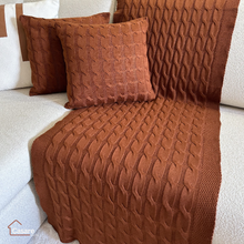 Carregar imagem no visualizador da galeria, Manta Peseira Tricot Linna