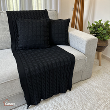 Carregar imagem no visualizador da galeria, Manta Peseira Tricot Linna