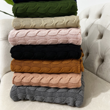 Carregar imagem no visualizador da galeria, Manta Peseira Tricot Linna