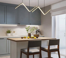 Carregar imagem no visualizador da galeria, Pendente Minimalista LED – Sofisticação e Estilo para Ambientes Modernos