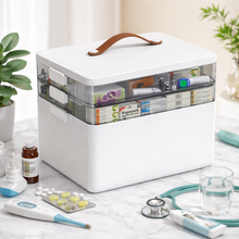 Carregar imagem no visualizador da galeria, Organizador de Medicamentos 4 Níveis