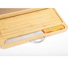 Carregar imagem no visualizador da galeria, Porta-Pão Premium com Tábua de Corte Integrada
