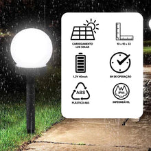 Carregar imagem no visualizador da galeria, Luz Solar LED para Jardim - Casare
