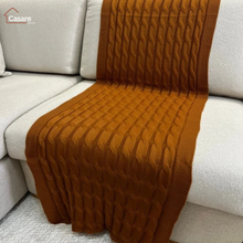 Carregar imagem no visualizador da galeria, Manta Peseira Tricot Linna
