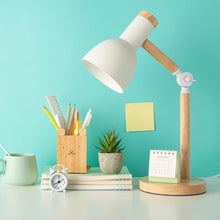 Carregar imagem no visualizador da galeria, Luminária Arco Nórdico Articulado em Madeira
